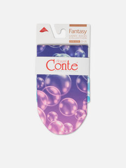 Цена за 2 пары. Носки фантазийные CONTE FANTASY Плотные носки с рисунком Bubbles - Conte elegant фото 9