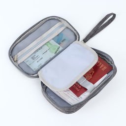 Органайзер для документов Путешествие-всегда хорошая идея, серый, 15 х 24 см - Textura фото 6