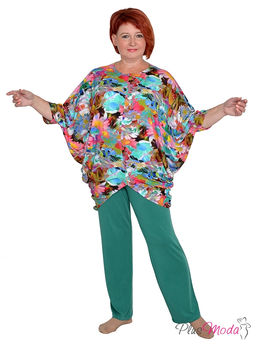 Туника Модель №1283 размеры 44-84 - Plusmoda фото 8