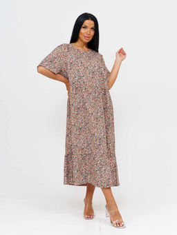 Платье женское, цвет оранжевый