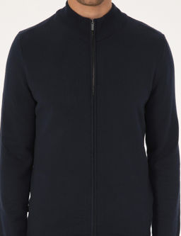 Lacivert Slim Fit Fermuarl_ Triko H_rka - Pierre cardin фото 6