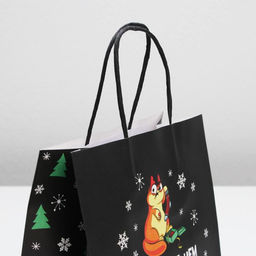 Пакет подарочный Это лучше, чем ничего, 22 22 11 см - Дарите счастье фото 3