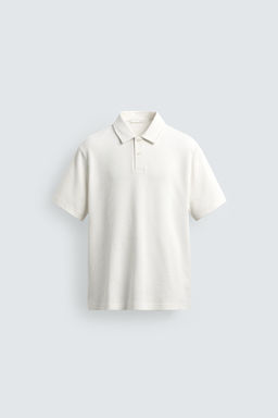 POLO ESTRUCTURA WAFFLE / Crudo - Zara фото 6