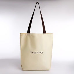 Сумка шопер ELEGANCE, 40х12х38, цвет бежевый - Nazamok фото 2