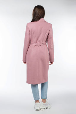 Пальто женское демисезонное (пояс) - El podio фото 4