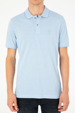 Мужская голубая футболка Неожиданная скидка в корзине - U.s. polo assn фото 6