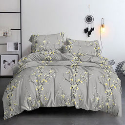 Пододеяльник 1,5 спальный 145х215см "Форзиция", полисатин "Премиум SP" 85г/м2, упаковка "классическая" ПВХ 28х41см, "Домашняя мода" (Россия)