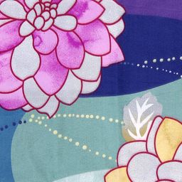 Лотосы Наволочка 30х30см, с клапаном-запахом, полисатин Премиум 115г/м2, Домашняя мода (Россия)