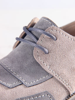 Полуботинки туфли EDART 205.патриция ka. ваниль серая замша  фото 14