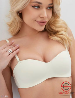 Бюстгальтер без косточек бесшовный