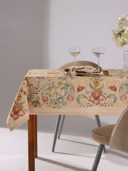 Набор кухонный «Этель» Floral pattern, скатерть 147×112 ±2 см с ГМВО, салфетки 40×40 см - 4 шт.