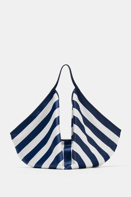 MAXI BOLSA ESTAMPADO / Azul - Zara фото 2