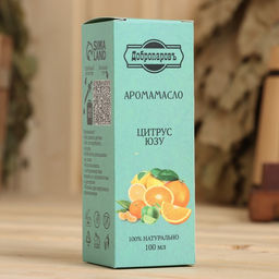 Эфирное масло Цитрус и юзу, 100 мл Добропаровъ  фото 4