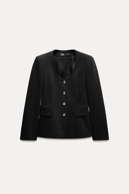 SCOOP NECK BLAZER - Zara фото 5