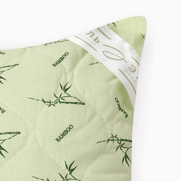 Подушка «Этель», подстёжка — бамбук, 70×70 см, тик