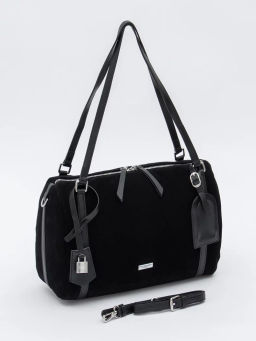 Сумка 8023-1S black Velina Fabbiano-Safenta