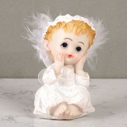 Фигурка Ангел 9 см / YH-3 /уп 4/144/крылья перо - Галеонтрейд фото 4