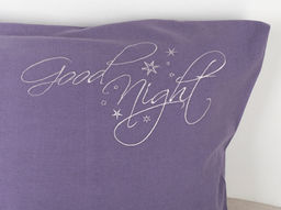 22С43-ШР/в/у/уп 220*210 КПБ "Спокойной ночи" цв. 1098 рис. 65 сирень с серо-голубым