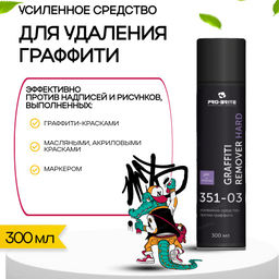 Жидкое средство для удаления граффити GRAFFITI REMOVER 300мл