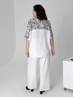 25235 Блуза белый