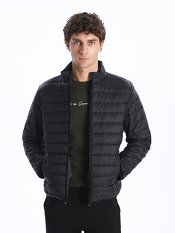 Standart Kal?p Dik Yaka Erkek ?i?me Mont