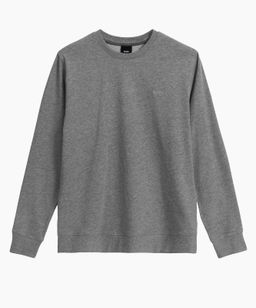 ATLANTIC HMT-002 Свитшот мужской French Terry темно-серый меланж  фото 2