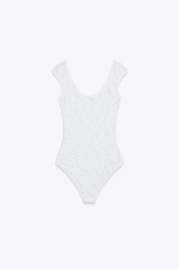 LACE BODYSUIT - Zara фото 16