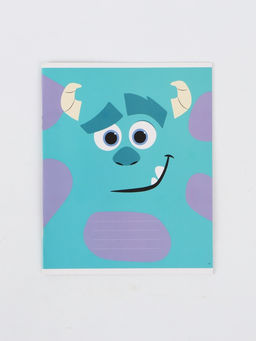 Цена за 20 шт. Тетрадь А5, 12 листов в косую линейку "Мордочки" микс