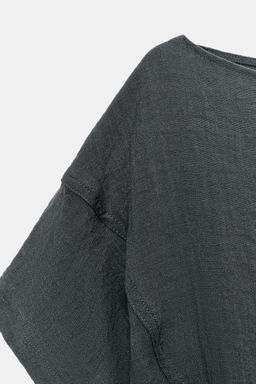 CAMISA CAPA BAJO AJUSTABLE / Gris antracita