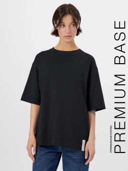 Футболка женская черная - Mark formelle фото 4