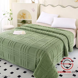 Плед на кровать мягкий