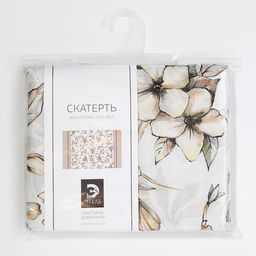 Скатерть Этель Floral mood, 220?147 см, 100 % хлопок, репс 210 г/м?