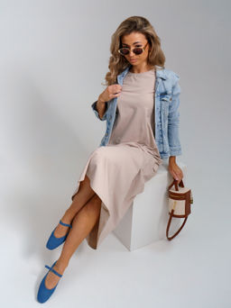 968 Платье "Бежевый"