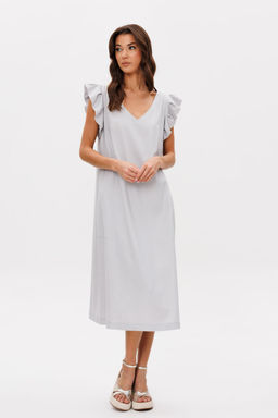 Платье Fantazia Mod 5184 серое фото 3