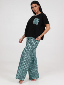 3122 ПИЖАМА (БРЮКИ) (Ментол) - А-дина фото 4