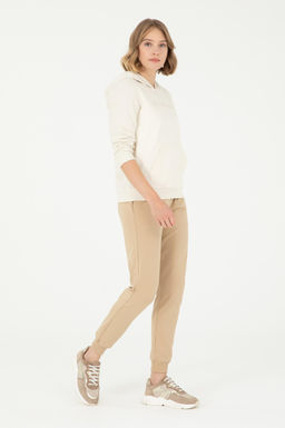 Женские спортивные штаны песочного цвета - U.s. polo assn фото 3