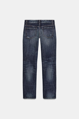 TRF LOW-RISE STRAIGHT JEANS - Zara фото 10