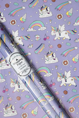 Бумага упаковочная 70*100 см (2 шт) SF-7588, №134