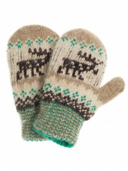 Варежки детские "Лось" 0404-7