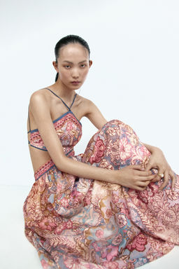 Vestido cut-out con escote halter - H&m фото 2