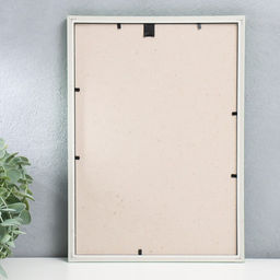 Фоторамка пластик "Радуга" 21х30 см, салатовый (пластик)