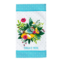 Набор полотенец кух. ДолянаЦветочного настроения 35х60см-4шт, 100% хл 100%хл  фото 4