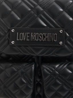 Женский рюкзак LOVE MOSCHINO QUILTED BAG Артикул 4644974, черный  фото 2