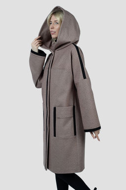 01-12240 Пальто женское демисезонное - El podio фото 4