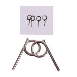 Цена за 12 шт. Головоломка металлическая «Вжух! И готово», МИКС, в шоубоксе