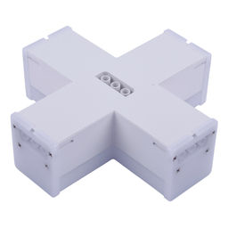 ULO-N11X-12W/4000K IP40 WHITE Светильник светодиодный X-образный. Белый свет (4000K). 1200Лм. Алюминий. Цвет белый. TM Uniel