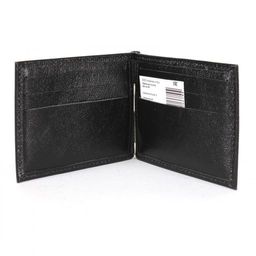 Зажим для купюр Croco-зк-301 (6 карм) натуральная кожа черный матовый (3) 229809  фото 3