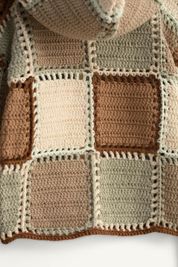 CHAQUETA PUNTO CROCHET CAPUCHA LIMITED EDITION / Multicolor - Zara фото 10