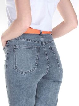 A968 Джинсы-Мом женские YIYUNFENGCAI - Фабричный китай фото 7