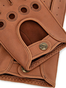 Перчатки мужские б/п OS899 camel - Eleganzza фото 3